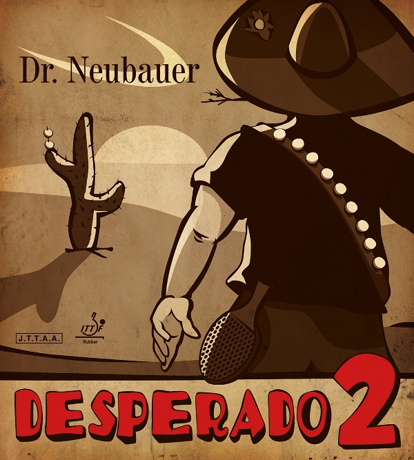 Dr Neubauer Desperado 2 long pimple